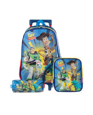 Mochila Escolar Masculina de Rodinhas Toy Story – foto 13