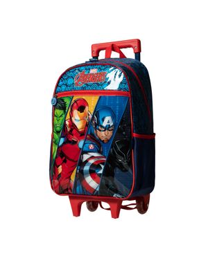 Mochila Escolar Masculina de Rodinhas Vingadores – foto 2