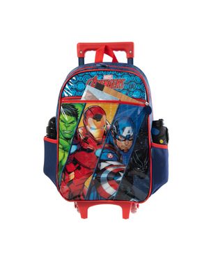 Mochila Escolar Masculina de Rodinhas Vingadores – foto 4
