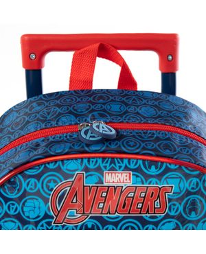 Mochila Escolar Masculina de Rodinhas Vingadores – foto 5