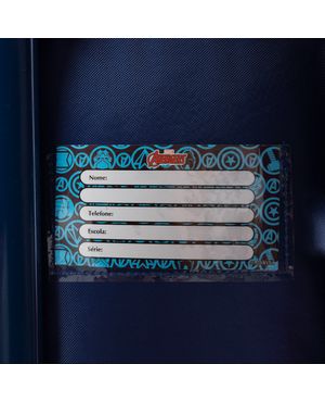 Mochila Escolar Masculina de Rodinhas Vingadores – foto 7