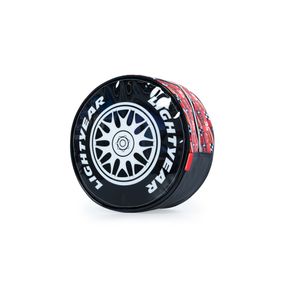 Lancheira Escolar Masculina Carros Roda Premium Vermelha – foto 2
