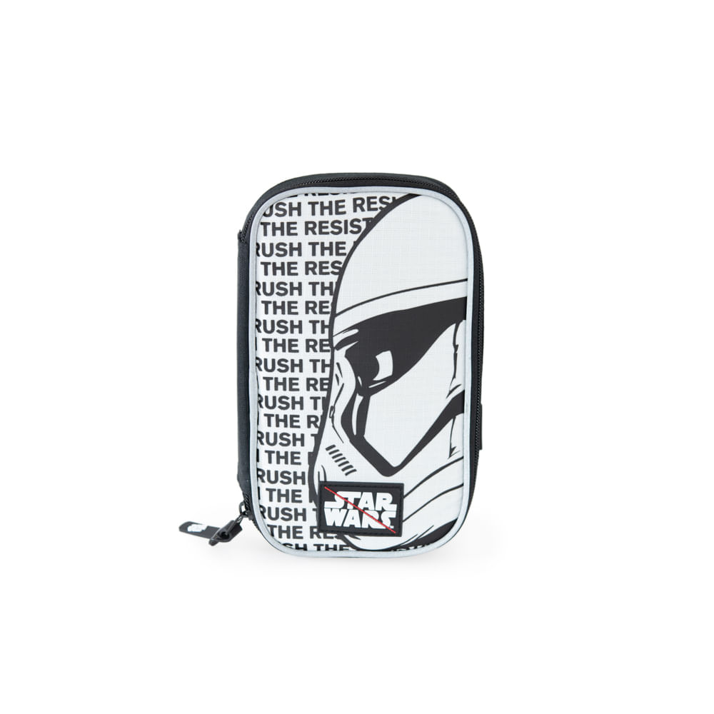 Estojo Escolar Masculino Star Wars Stormtrooper