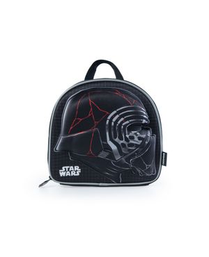 Kit Mochila Escolar Masculina Star Wars Kylo Ren com Lancheira e Estojo Grande Preto – foto 3