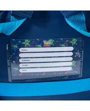Lancheira Escolar Masculina Buzz Lightyear Premium Azul – foto 5