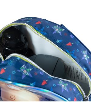 Lancheira Escolar Masculina Buzz Lightyear Premium Azul – foto 7