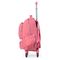 Mochila Escolar Feminina de 4 Rodinhas Pop Fun II Rosa Claro – foto 4