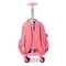 Mochila Escolar Feminina de 4 Rodinhas Pop Fun II Rosa Claro – foto 5