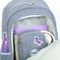Mochila Escolar Feminina Matelasse Jeans Patches com Rodinha Azul – foto 5