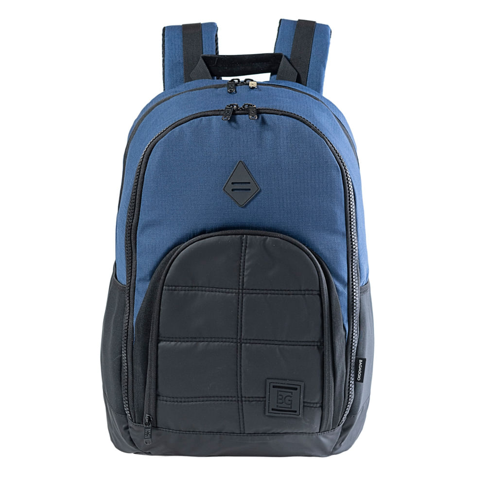 Mochila Escolar Masculina Legacy Shape Azul Escuro