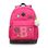Mochila Matelasse Patches Rosa