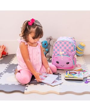 Kit Mochila Escolar Feminina e Lancheira Pets Borboleta – foto 4