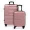 Conjunto com 2 Malas Abs 4 Rodas  PP e M  Quebec Rosé