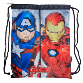 Kit Sacolinha e Garrafa Masculina Marvel Vingadores Preta – foto 2