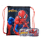 Kit Sacolinha e Estojo Masculino Homem Aranha Preto