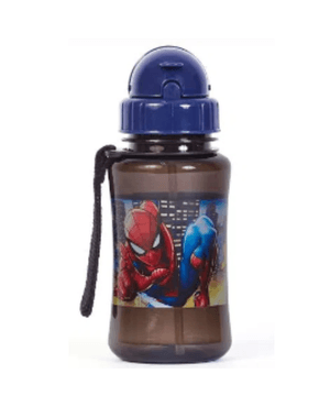 Kit Sacolinha, Garrafa e Estojo Masculino Homem Aranha Preto – foto 3