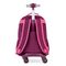 Mochila Escolar Juvenil Feminina Com 4 Rodinhas BG Duo Pop Rosa – foto 3