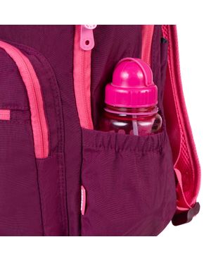Mochila Escolar Juvenil Feminina Com 4 Rodinhas BG Duo Pop Rosa – foto 6
