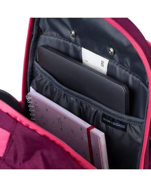 Mochila Escolar Juvenil Feminina Com 4 Rodinhas BG Duo Pop Rosa – foto 10