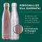 Garrafa Térmica 750ml Aço Escovado Cinza escura – foto 2