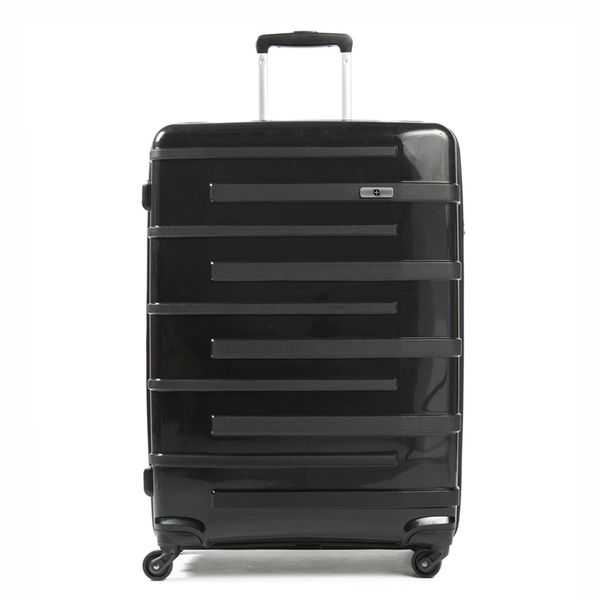Média Polipropileno 4 Rodas Zíper Antifurto SwissOne Montreux Preto 0018448458004