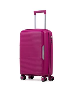 Conjunto de Malas Polipropileno 4 Rodas Malta Rosa P e M – foto 2