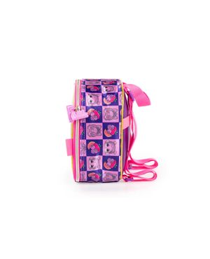 Kit Mochila de Rodinha, Lancheira Térmica, Estojo Infantil Feminino LOL Premium Roxo – foto 13