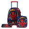 Kit Mochila de Rodinha, Lancheira Térmica, Estojo Infantil  Masculino Homem Aranha Azul