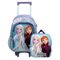 Kit Mochila e Lancheira Térmica Feminina Infantil Frozen Elsa e Anna  Lilás