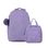 Kit Mochila e Lancheira Térmica Feminina Pop Fun Lilás