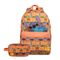 Kit Mochila e Necessaaire  Feminina Stitch Tropical Rosa