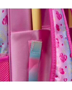 Kit Mochila e Lancheira Térmica Infantil Feminina Princesas Rosa – foto 8