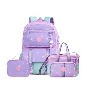 Kit Mochila, Lancheira Térmica, Estojo  Juvenil Feminina Star Candy  Rosa