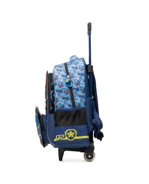 Kit Mochila de Rodinha e Lancheira Térmica  Infantil Masculina Patrulha Canina Chase Azul – foto 3