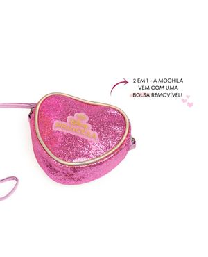 Kit Mochila de 4 Rodinhas, Lancheira Térmica, Estojo  Infantil  Infantil Feminino Princesas Rosa – foto 21