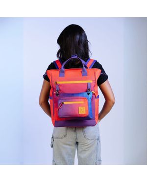 Mochila Tote 2 em 1 com Bolsa Removível  BBB 25 Roxa – foto 11