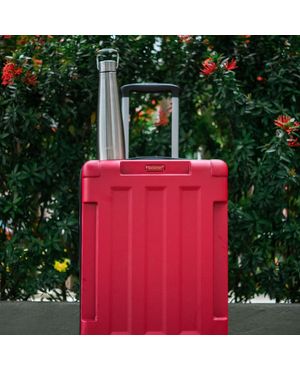 Mala de Bordo 10 kg ABS Hannover Vinho – foto 16