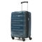 Mala de Bordo 10 kg Polipropileno 4 Rodas Zíper Antifurto SwissOne Montreux Azul – foto 3
