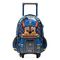 Mochila de Rodinha infantil Masculina Patrulha Canina Chase Azul