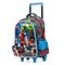 Mochila de Rodinha Infantil Masculina Vingadores Preta – foto 3