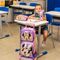 Mochila de Rodinha Infantil Feminina Minnie Lilás – foto 2