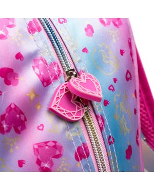 Mochila de Rodinha Infantil Feminina Princesas Rosa – foto 8