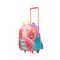 Mochila c/ 2 Rodas Pets Feminina 25k Rosa – foto 2