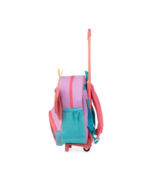 Mochila c/ 2 Rodas Pets Feminina 25k Rosa – foto 3