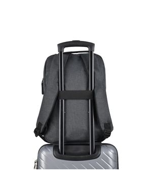 Mochila Masculina Executiva para Notebook Horizonte II Cinza – foto 10