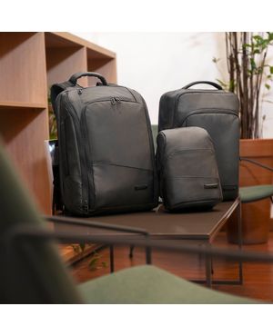 Mochila Masculina Transversal Resistente à Agua Advanced Preta – foto 9