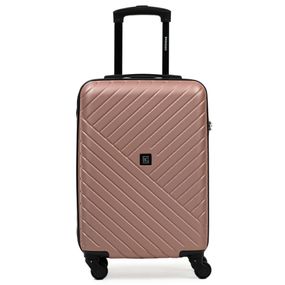 Conjunto de 3 Malas de Bordo 10 kg Abs 4 Rodas Detroit Rosé II – foto 2
