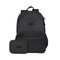Kit Mochila, Estojo Juvenil Feminino Crinkle Glitter Preta