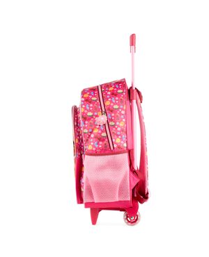 Mochila de Rodinha Infantil Feminina Princesas Rosa – foto 5