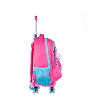 Mochila de Rodinha Juvenil Feminina BG Joy Rosa – foto 4